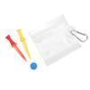 Suporte Magnético de Tee de Golfe de Plástico com Altura Ajustável e Nível para Tapete de Prática de Driving Range
