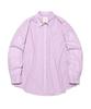 LEE Women'S Striped Oversized Shirt Pink
