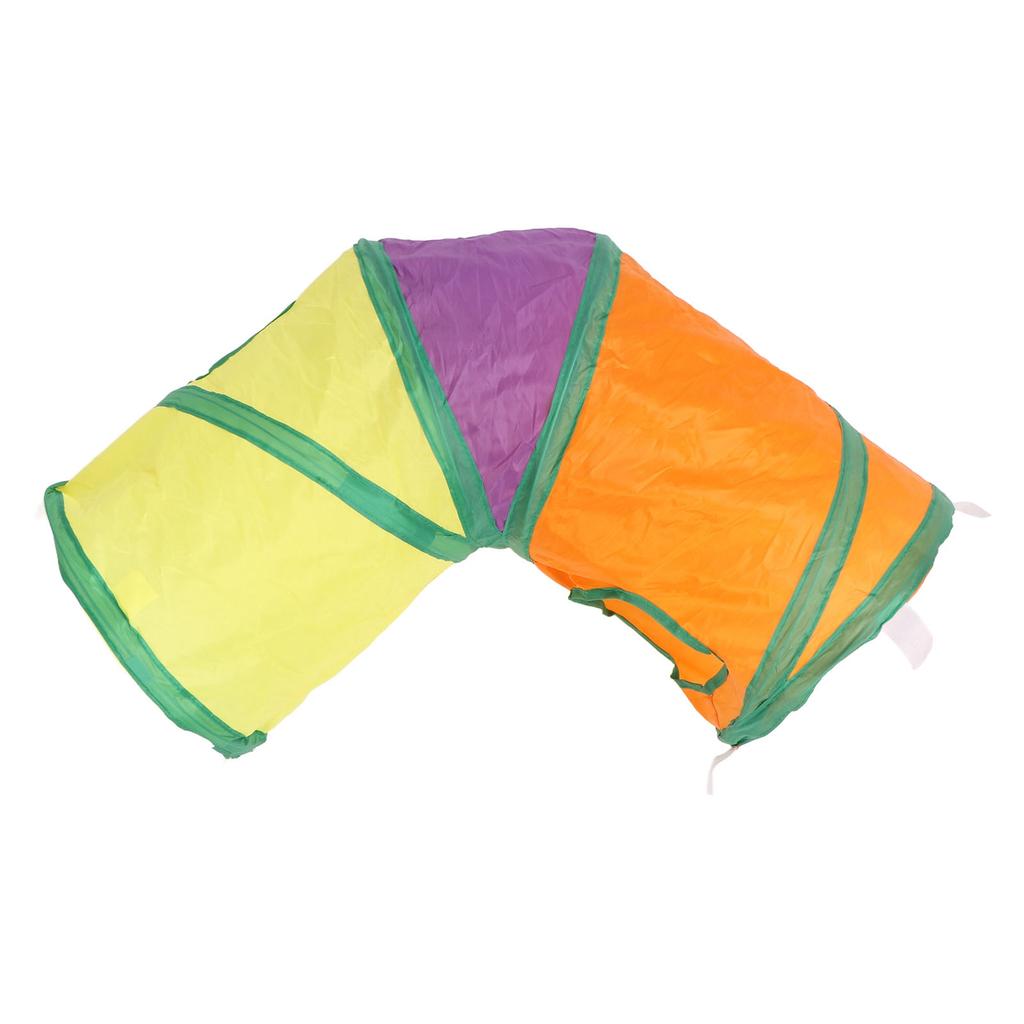 Cat Tunnels Rainbow Collapsible Thickening Interactive Pet Tunnel Toy for Indoor Outdoor