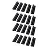 20PCS Winter Pool Cover Clips PVC Above Ground Pools Cover Wind Guard Clamps for Swimming Pool Black B Set (20pcs 12cm)