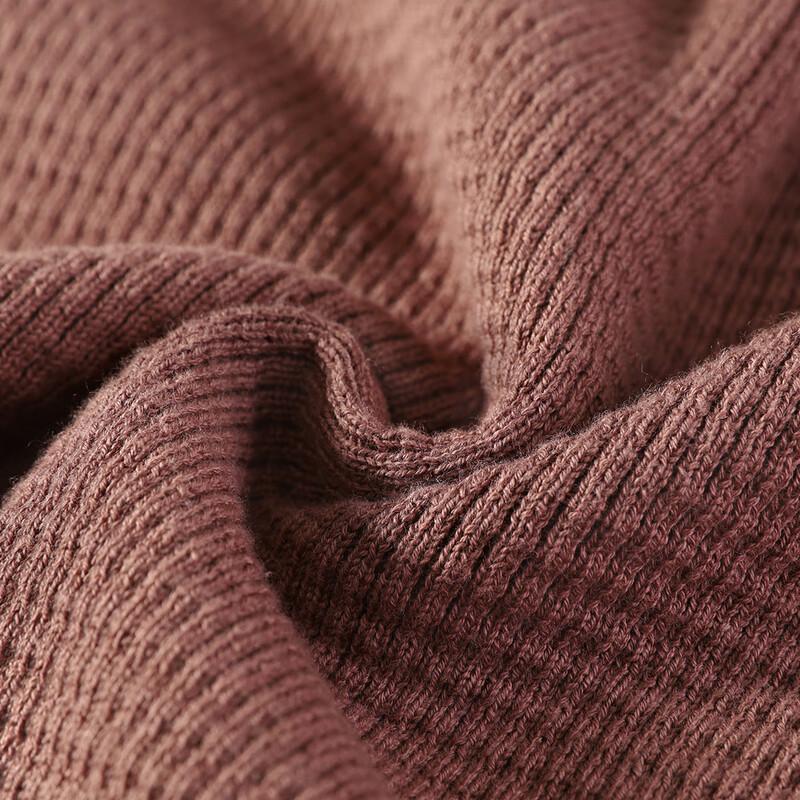 Antonio Men's 100% Long-Staple Cotton Thick Round Neck Sweater