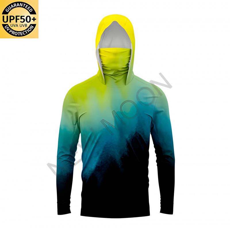 

UPF 50 Camouflage Fishing Shirt - High-Performance Sun Protection for Men and Women S