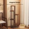 Shixun Chinese Style Multi-Tier Woven Plant Stand