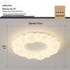 Nordic Modern Minimalist Cream Bubble Ceiling Light for Master Bedroom