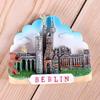 Italy Pisa Travelling Souvenirs Spain Madrid Denmark Copenhagen Fridge Stickers Home Decor Vietnam Fridge Magnets Wedding Gifts