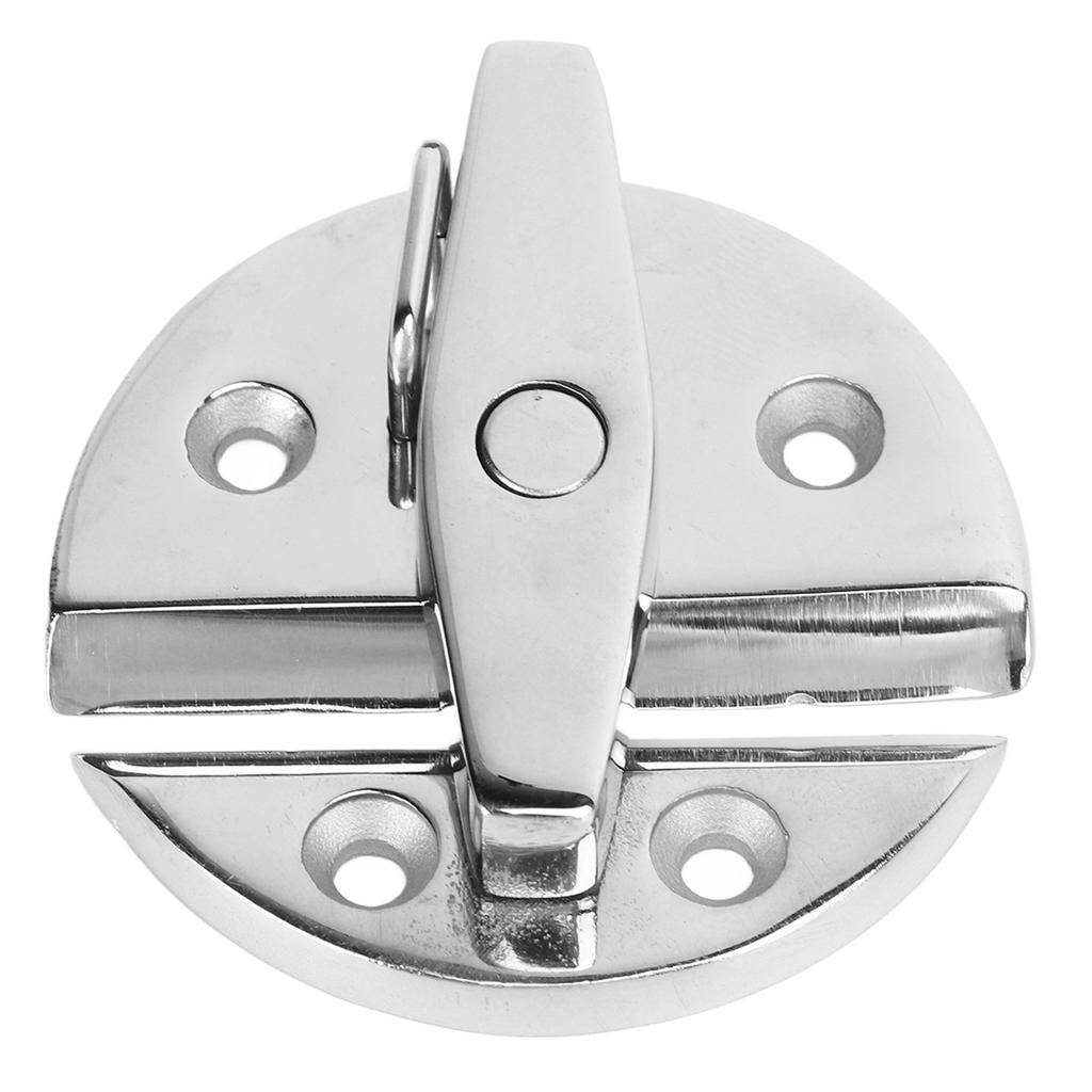 Round Turn Button Twist Catch Latch Mirror Finish Marine Grade Stainless Steel Boat Twist Latch