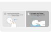 Pillow Core: A-Class Knitted Massage Pillow for Parent-Child, Children's & Adult Cervical Support