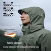 PELLIOT Men's Mountain Wilderness 2.0 3-in-1 Goose Down Jacket