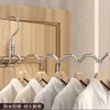 Clothes Drying Artifact Multifunctional Drying Rack Portable Travel Hotel Drying Hanger Essential Stainless Steel Hanger for Business Trips