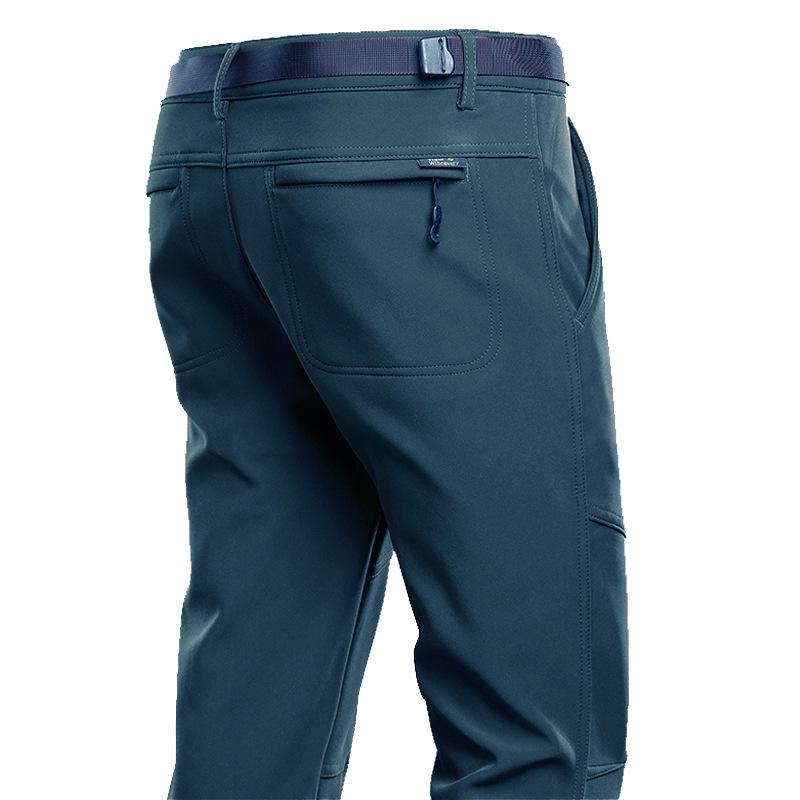 Unisex Cold-Proof Winter Ski Pants - Softshell, Waterproof, Windproof, Fleece-Lined for Outdoor Skiing  Mountaineering.