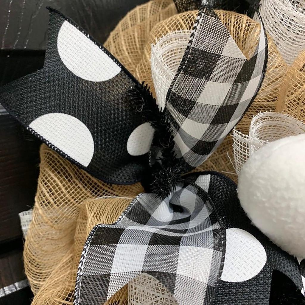 Halloween Ghosts Wreath Cartoon Úsměv Duchové Podzimní věnce Home Party Závěsné přívěsky Dekorační potřeby