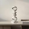 Abstract Tabletop Sculpture Modern Statue Decorative for Entryway