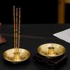 Round Incense Burner 9 Hole Incense Holder Incense Stick Plate Tray Palo Santo Holder Sage Holder For Mediation Yoga Ritual