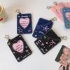 New Y2K Card Holder Denim with K-Pop Idol Photo Card Storage Case Bag Girls