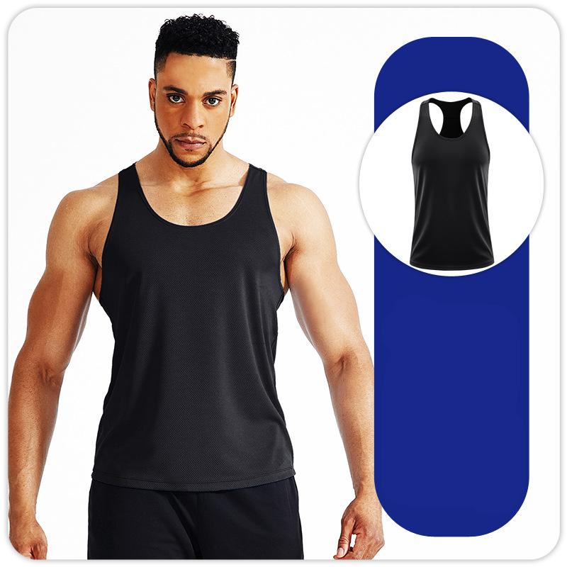 Maiouri pentru bărbați Fitness Sală de sport Cămașă fără mâneci Respirabil Alergare Vestă sport Antrenament muscular Tricou S M L XL XXL 3XL 4XL
