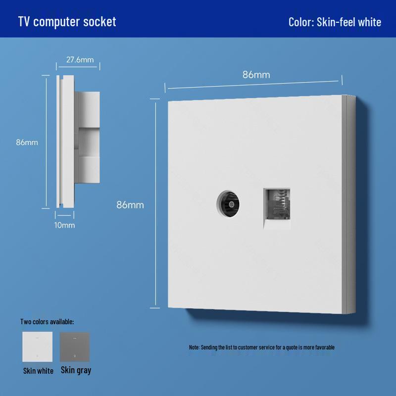 Smart Switch Panel Mesh2.0 Connects To Mijia App, Supports Voice Control, Dual Control, and Zero-fire Version with Bluetooth.