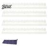 Mahjong Accessory 1/4Pcs Rack with Magnetic Pusher & Storage Bag Scalloped Acrylic Mah Table Organizer Jongg Tile Holder Bar Gift for American