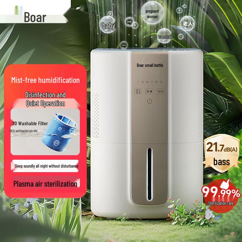 Bear Smart Mist-Free Evaporative Humidifier CN plug (adapter included)