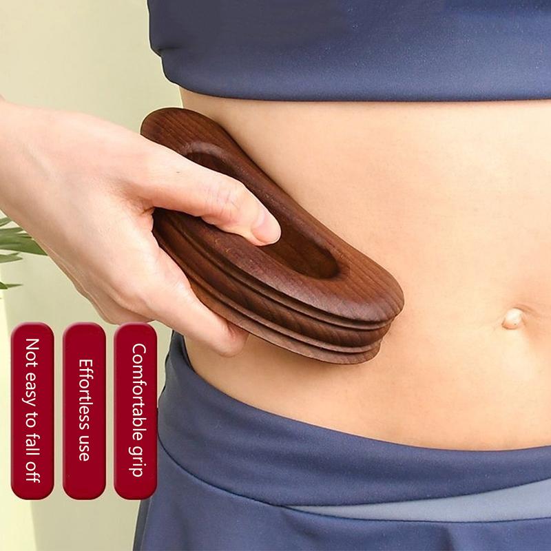 Health Care Slimming Guasha Board Wood Therapy Massage Stick Lymphatic Drainage Massager Scraping For Relaxation And Recover