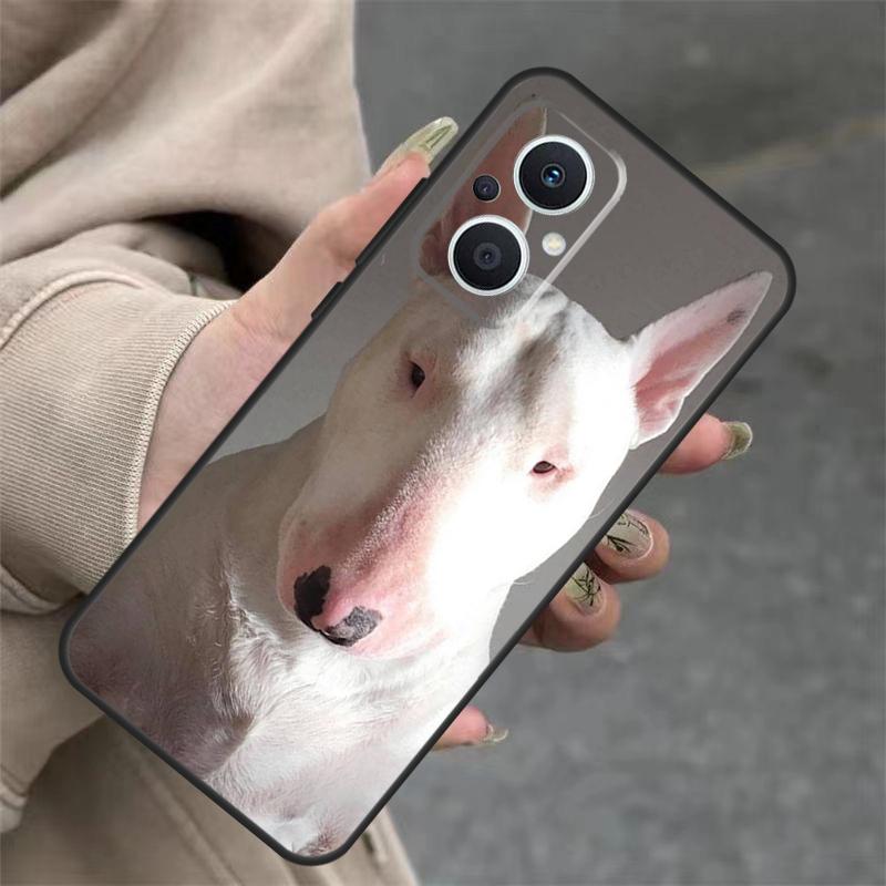 Bullterrier Bull Terrier Dog Case For OPPO Reno 7 8 Lite 10 11 12 13 14 Pro 8T 12F 13F 14F OPPO Find X8 X6 X9 Pro Cover