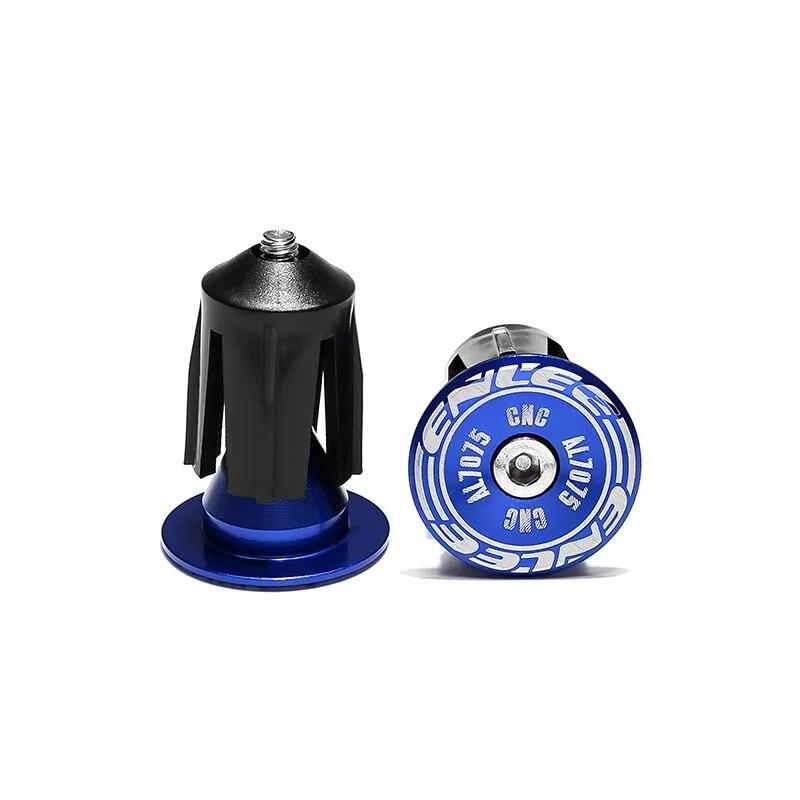 1 Pair Bike Grip Handle Bar End Cap Aluminium Alloy MTB Handlebar Grips Plugs Caps For Bicycle Handlebar Accessory