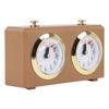 Mechanical Chess Clock Vintage Analog Chess Clock with Large Dials Wind Up Mechanism for Weiqi Competitions