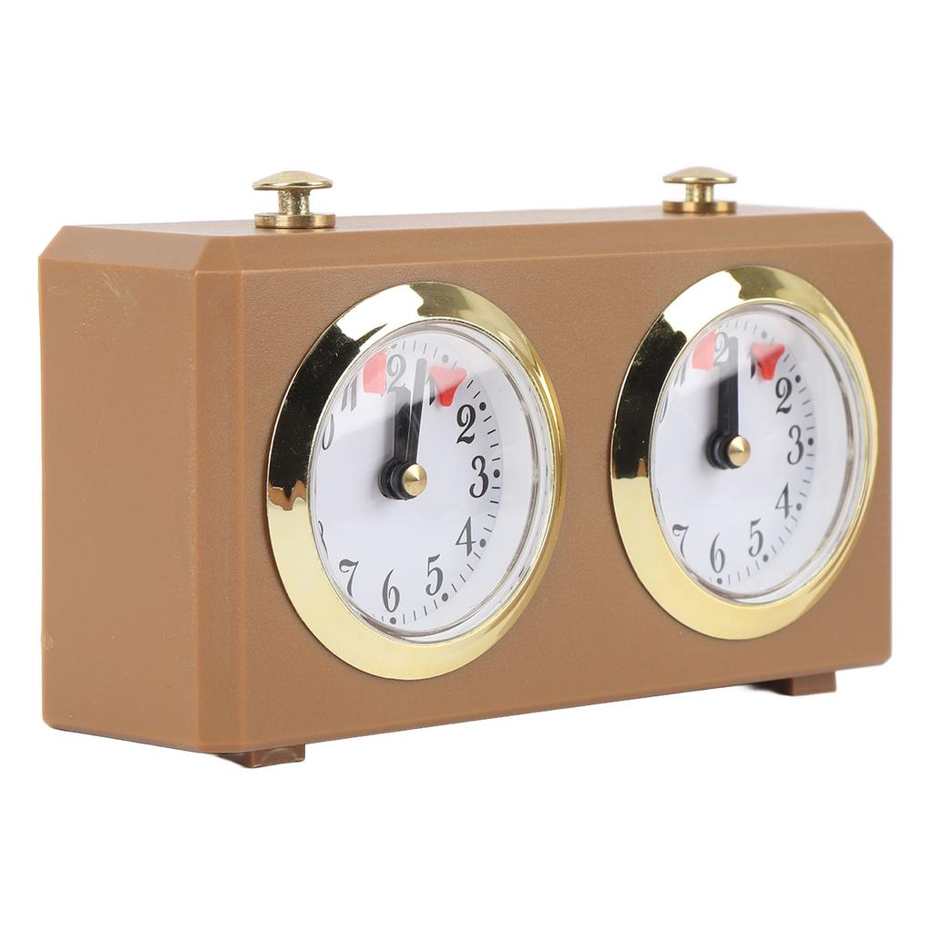 Mechanical Chess Clock Vintage Analog Chess Clock with Large Dials Wind Up Mechanism for Weiqi Competitions