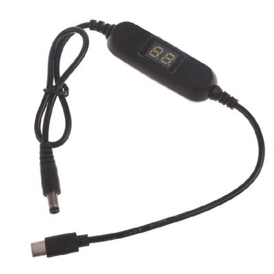 USB C To 2V 3V 4.5V 6V 9V 12V Power Cable for Radio Light Fan Toy Hygrometer
