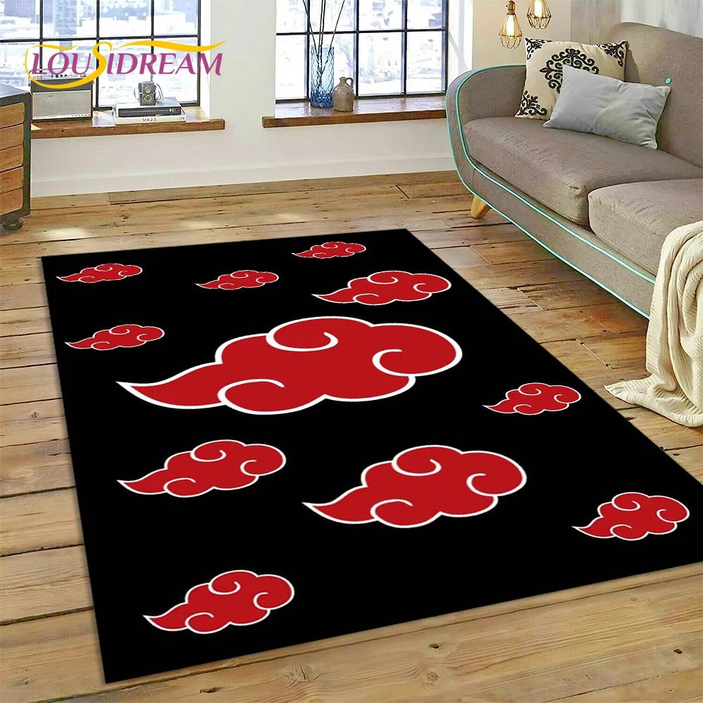 Cartoon 3D I-Itachi Japan Anime  Area Rug,Carpet Rug for Living Room Bedroom Sofa Doormat Decoration, Kids Non-slip Floor Mat