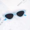 JYL Triangle Cat Eye Sunglasses Women PC Frame Resin Lens Travel / aspicE