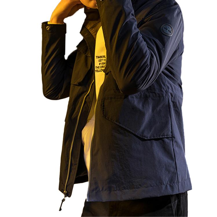 Timberland Lässiges Smartes Outfit Kapuzenjacke Herrenjacken Tiefblau A2EJW-433