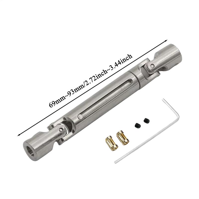 RC Car Drive Shaft Heavy Duty Axis Replacement Precision 1/12 Joint Transmission Steel Upgrade Parts For Most Cars