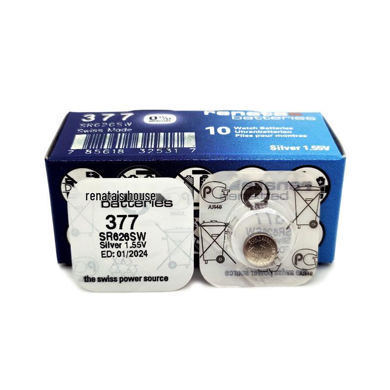 Swiss Renata Watch Button Batteries: 377, 364, 321, 371