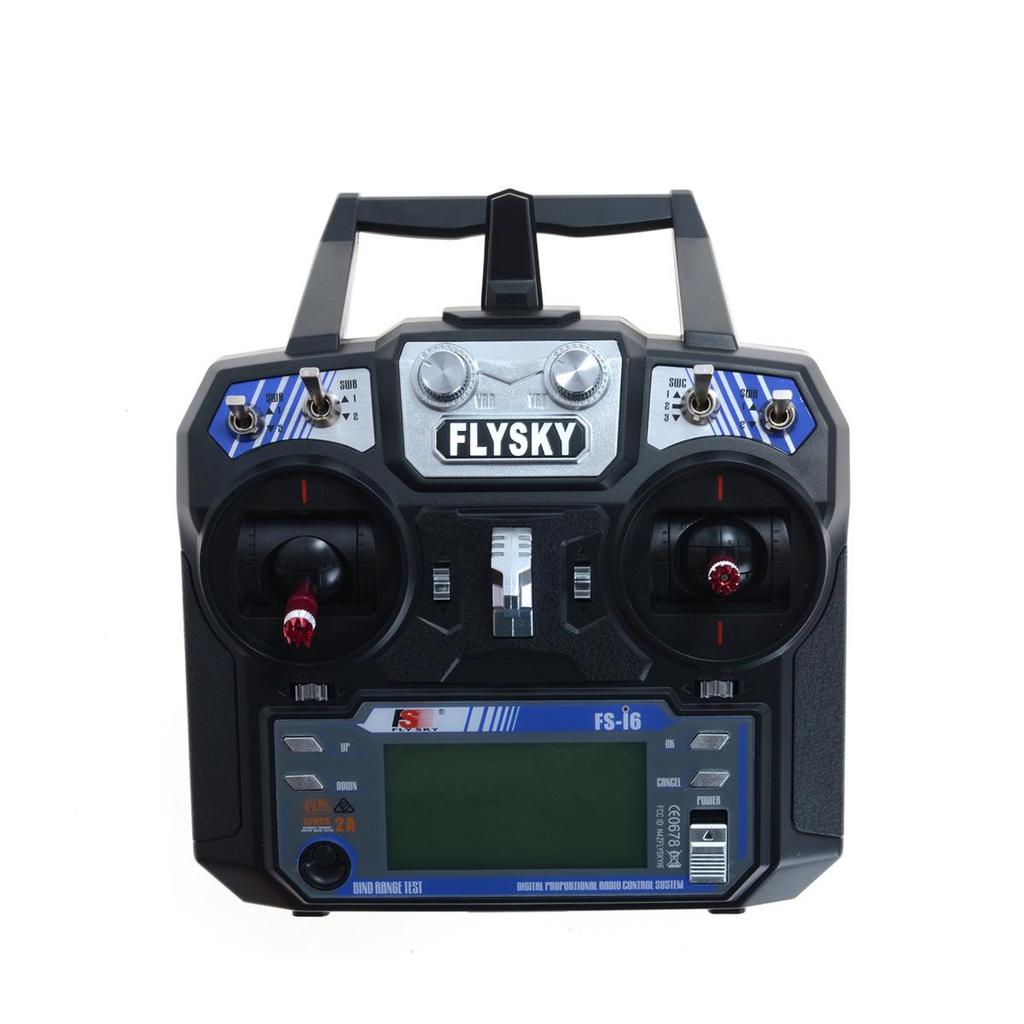 Flysky i6 2.4G 6-Channel Remote Control with IA6 Receiver & Bidirectional Transmission (Chinese Menu)
