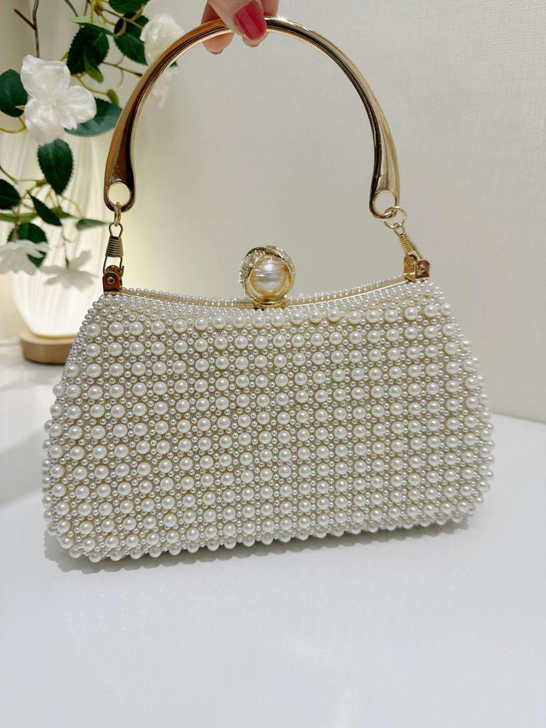 Elegante 2025 Perlen-Clutch für Socialite-Abendkleider und Dinnerpartys