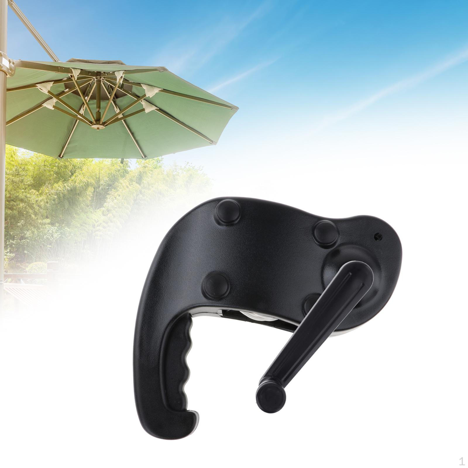 

Crank Handle Holder for Outdoor Umbrella Replacement Components чорний