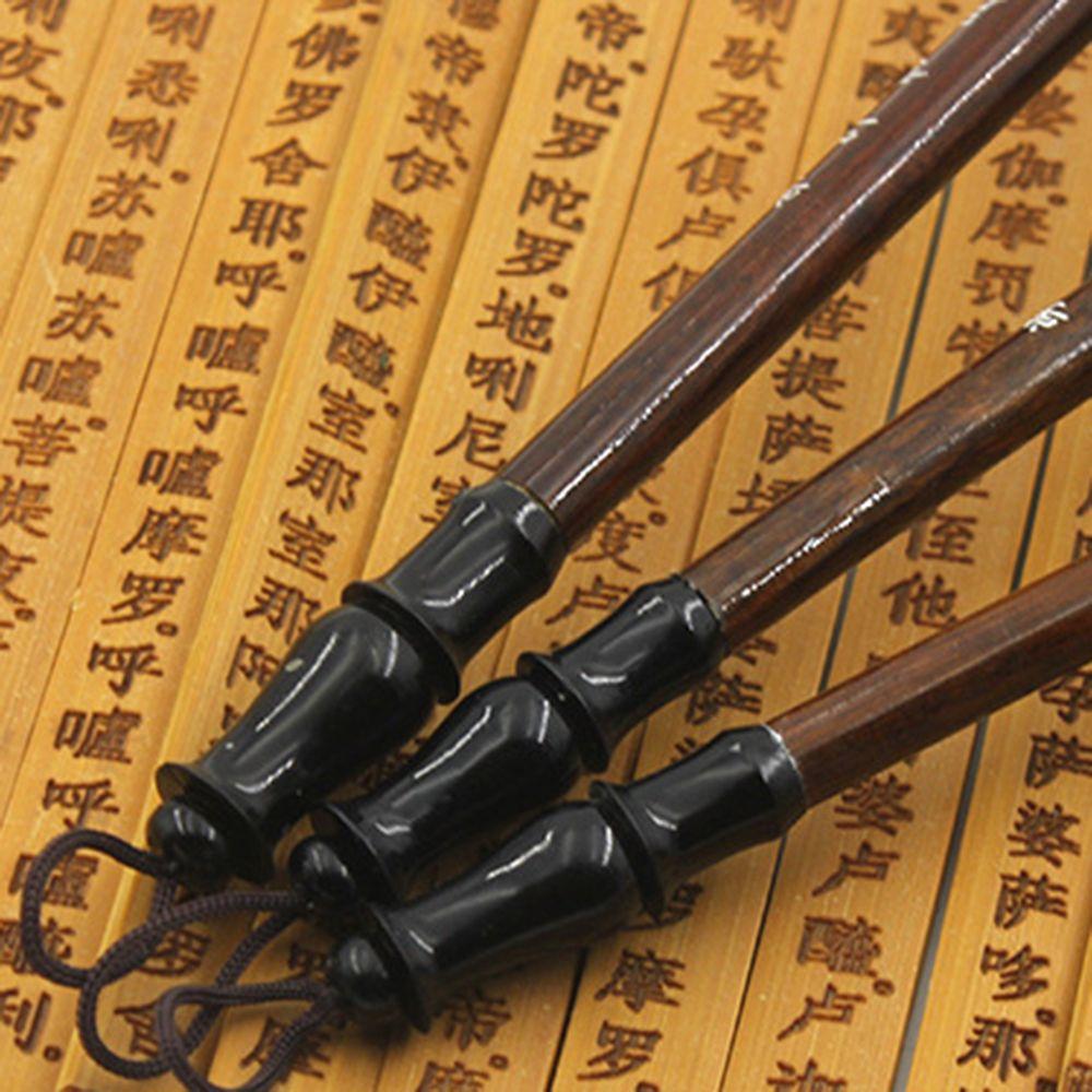 6pcs/set Stationery Student Chinese Calligraphy Brown Weasel Hair Writing Brush Brush Pen