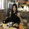 Huang Lizhi Korean Bohemseo Off-Shoulder Knit Sweater with Metal Logo - Women's Autumn Fashion