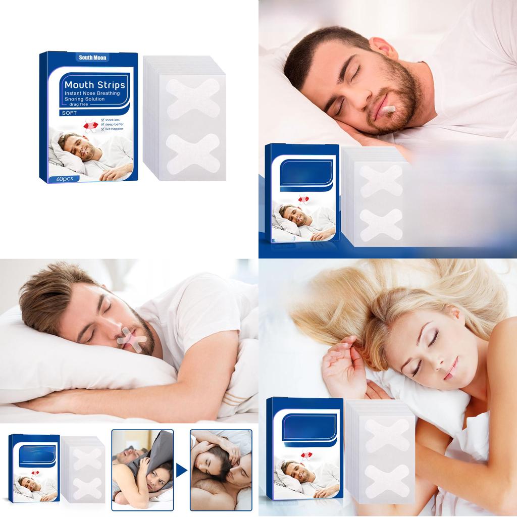 South Moon Snore Relief Patch Effective Sleep Aid Reduces Snoring Sleep Talk