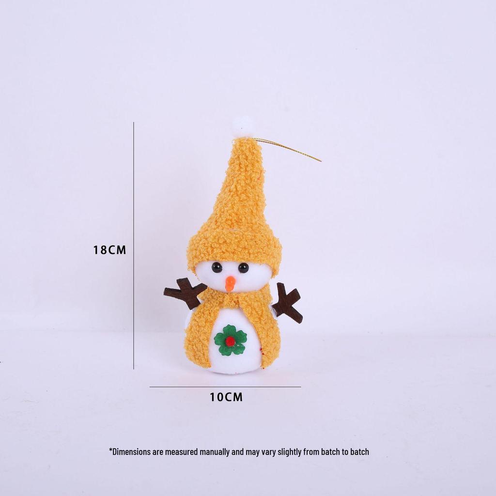 DIY Christmas Snowman Doll Decoration Ornament for Atmosphere and Scene Arrangement