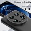 Xiaomi 14 Ultra Phone Case, Xiaomi 14 Ultra Protective Cover, Premium Liquid Silicone Soft, Full Lens Protection, Shockproof,n, MI Simple Outer, Black