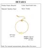 Cazador Animal Turtle Hand Bracelet for Women Stainless Steel Jewelry Beads Chain Bracelet Cute Birthday Gift Trend 2026 New