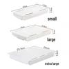 Under-Desk Adhesive Storage Drawer for Office & School Supplies