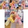 Cute Ice Cream Keychain Pvc Pendant Fashionable Gift Wholesale