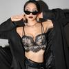 Women's Lace-Edge Wireless Bra Set for Small Chest Enhancement