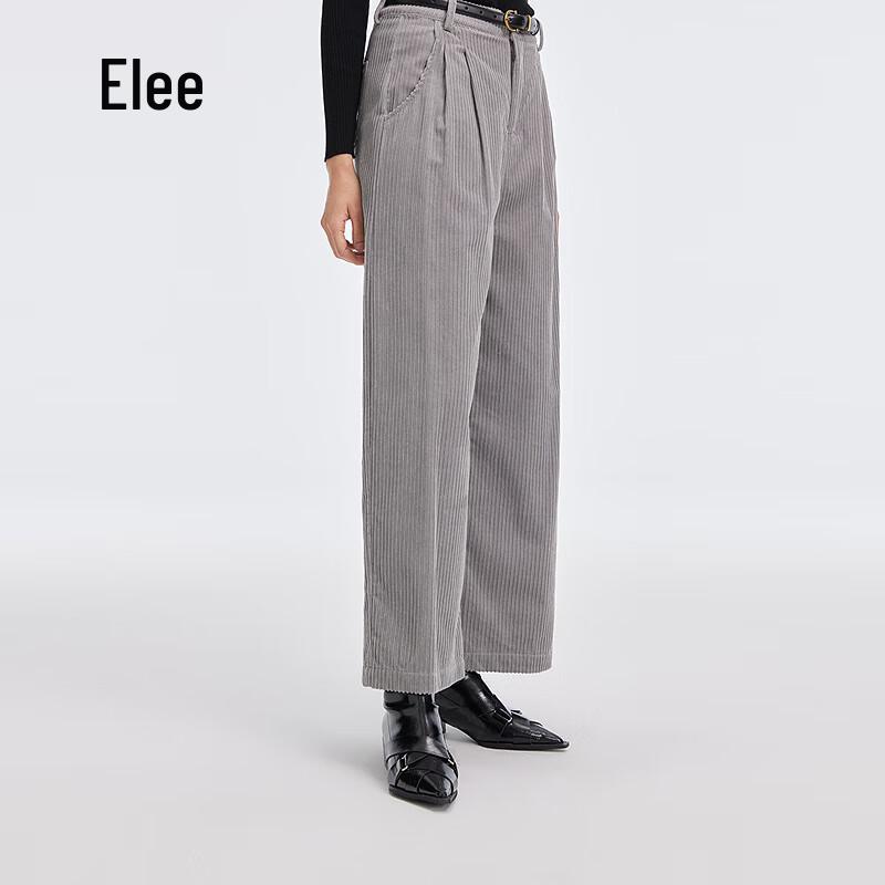 

Ailiyi Women s High-Waist Slim Straight Down Pants S