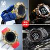 For Casio Watch G-SHOCK 3475 GBD-H1000 Cat Man Series Modified Resin Silicone Watch Strap Men's Sports Chain Accessories Black
