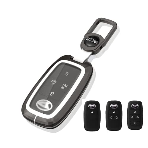 

Чехол для смарт-ключа, Toyota TOYOTA Сборный чехол для ключа, Металл + ТПУ Сумка для ключа, Подходит для RAIZE, ROOMY, DAIHATSU, ROCKY, New Taft, Tanto, Custom, TANTO