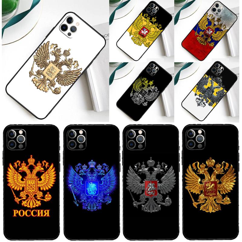 Russia Coat of Arms For Samsung Galaxy A52 A22 A32 A54 A34 A14 A55 A35 A15 A53 A33 A13 A05 A06 A16 Phone Case