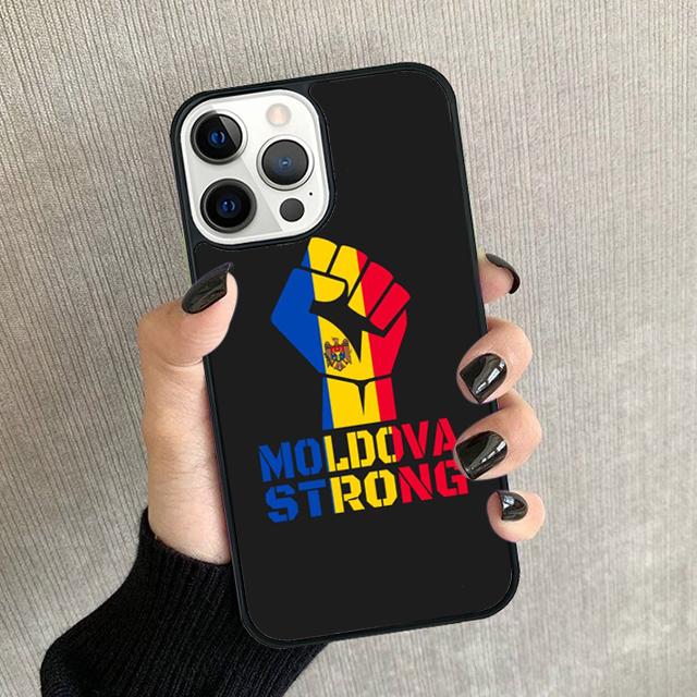 Moldova Flag Moldavians Phone Case For iPhone 17 Air 16 15 14 plus 12 13 Pro max Soft Bumper Shell Cover coque